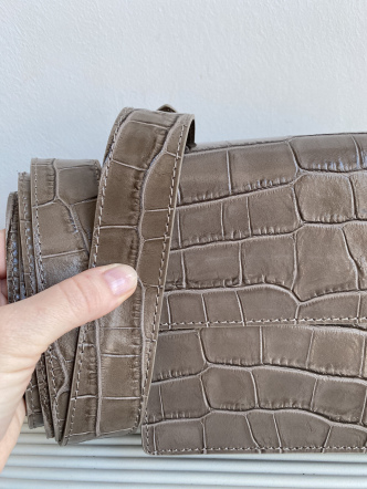 Сумка 0188 Тауп (кроко-кожа) (436)